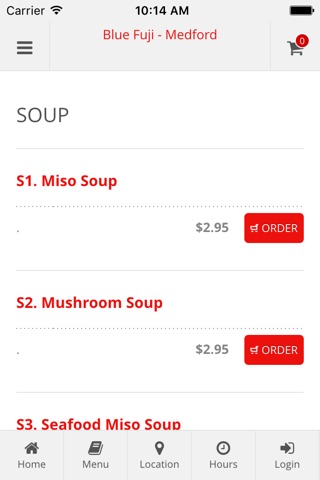 Blue Fuji - Medford Online Ordering screenshot 3