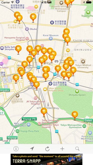 Screenshot #1 pour Prise de courant et wi-fi emplacement de partage MAP informations