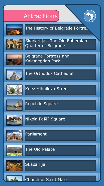 Belgrade Offline City Travel Guide