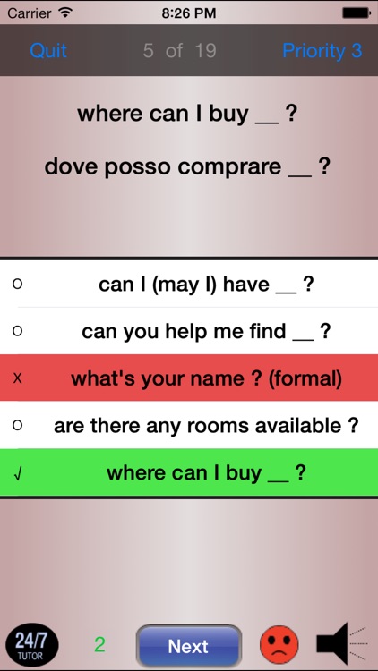 Italian FREE 24/7 Language Learning screenshot-3