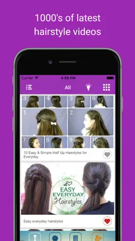 Game screenshot Latest hair style beauty videos: Women Makeup tips mod apk