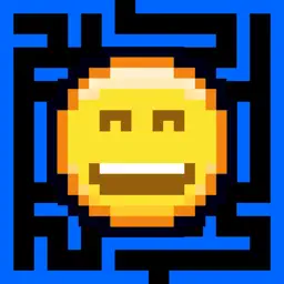 Emoji Maze fun labyrinth game for teens and adults app icon