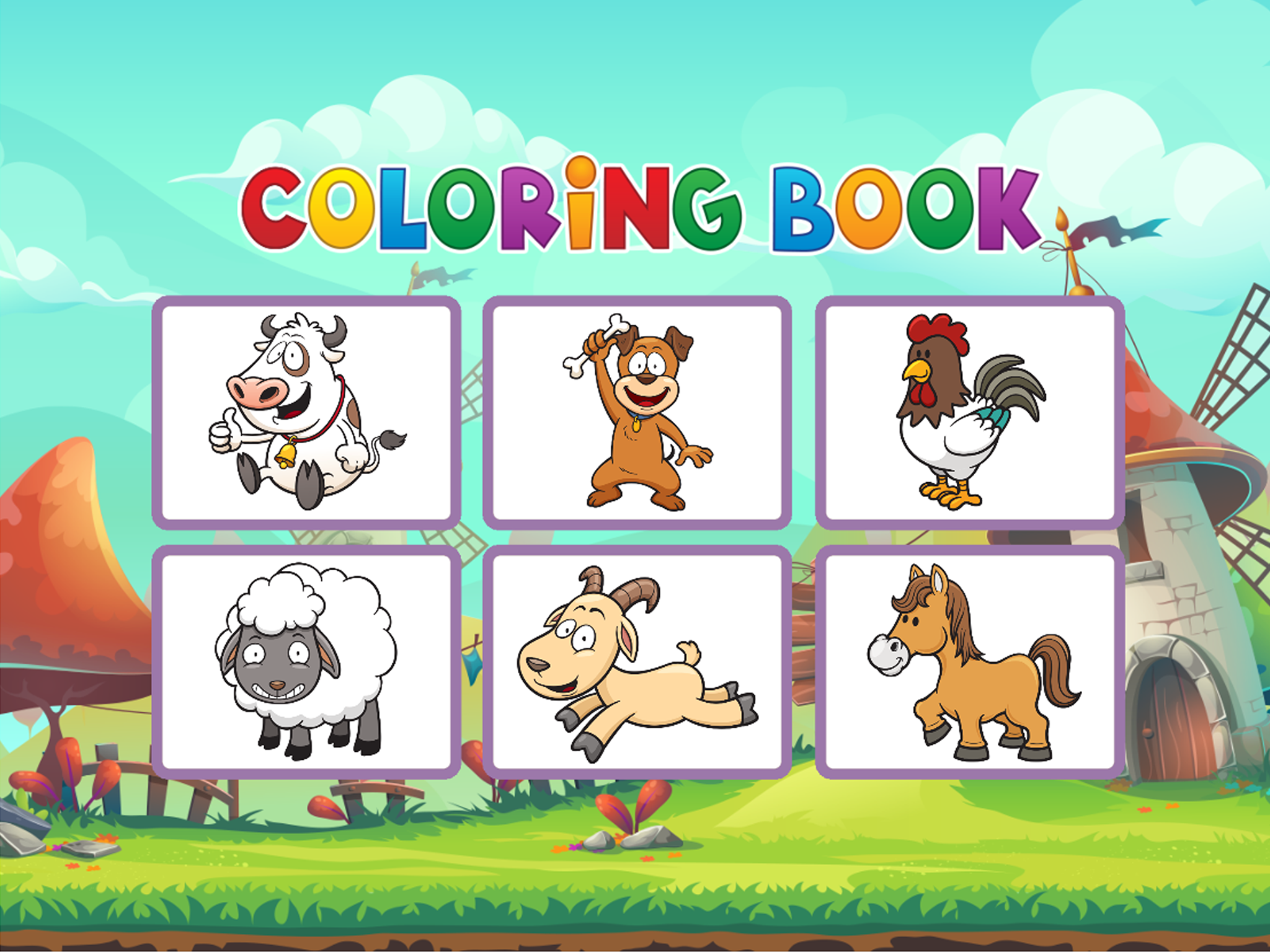 Farm Coloring Book - Animals Painting Game for Kid screenshot 5