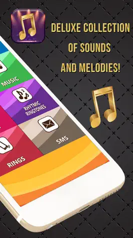 Game screenshot Делюкс с коллекция рингтонов для iPhone - Популярные мелодии и звуковые эффекты 2016 apk