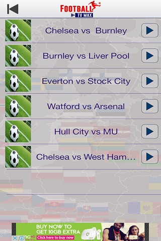 Football TV Max screenshot 2