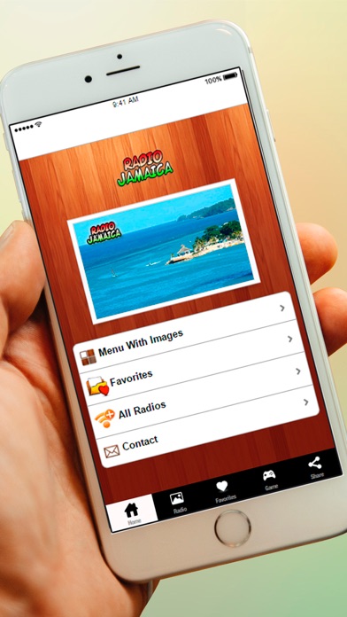 Radio Jamaica Free broadcasting station iPhone screenshot 2 - Music app