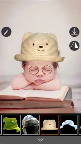 Game screenshot Baby Hat Photo Booth - Photo editor mod apk
