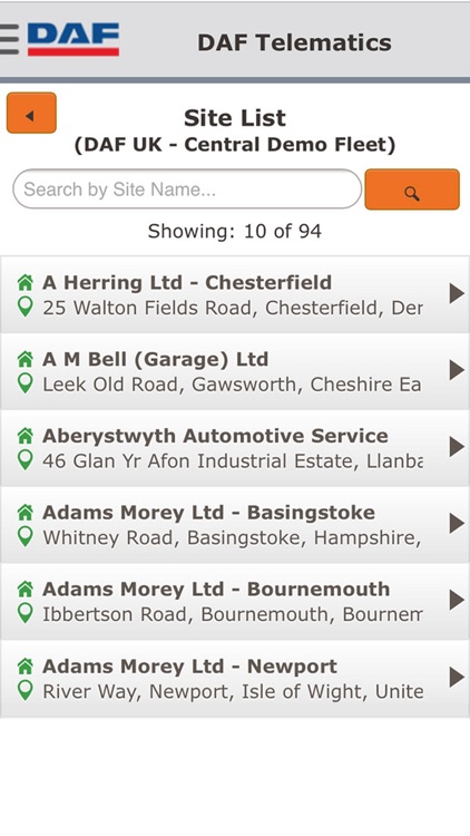 DAF Telematics Management screenshot-3