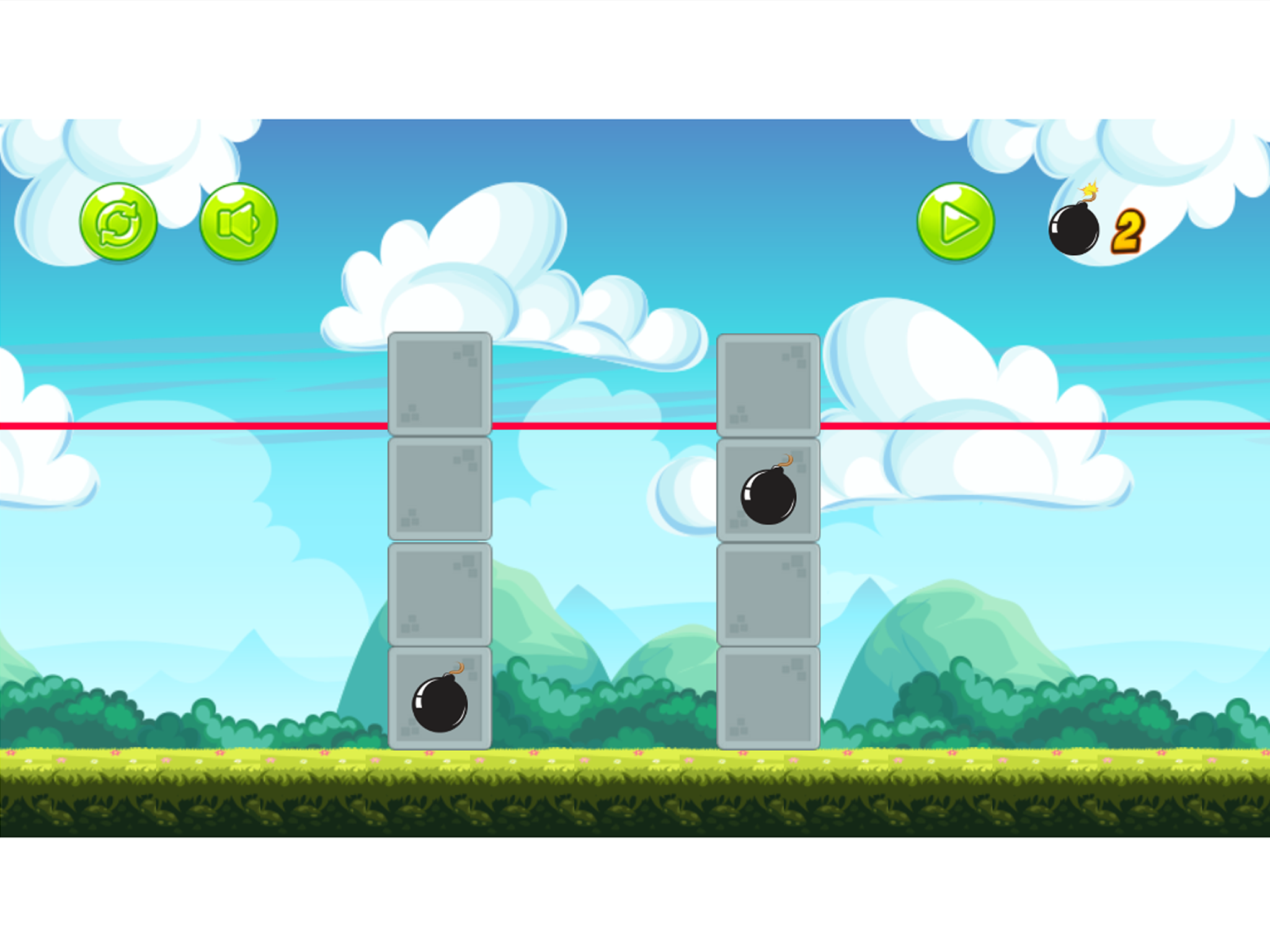 Super Bomb Destroyer - Boom Dynamite Block Game