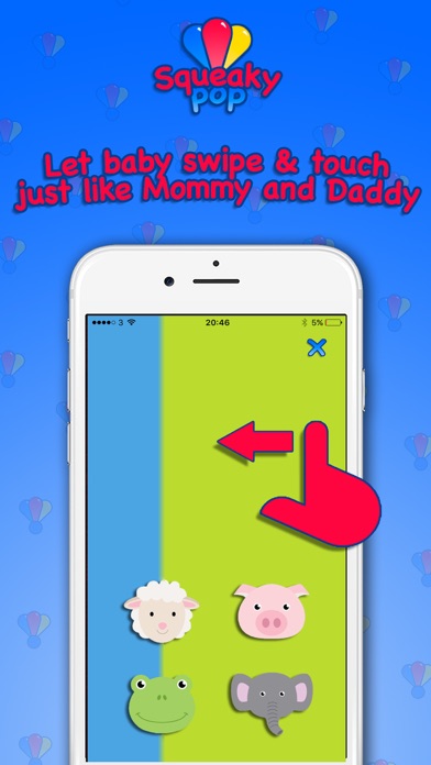 Squeaky Pop - 幼児 ゲーム (赤ちゃん 感覚の アプリ)のおすすめ画像2