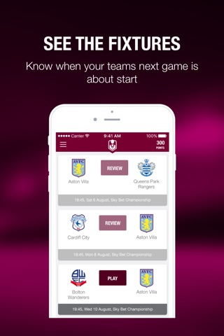 Aston Villa FanScore screenshot 3