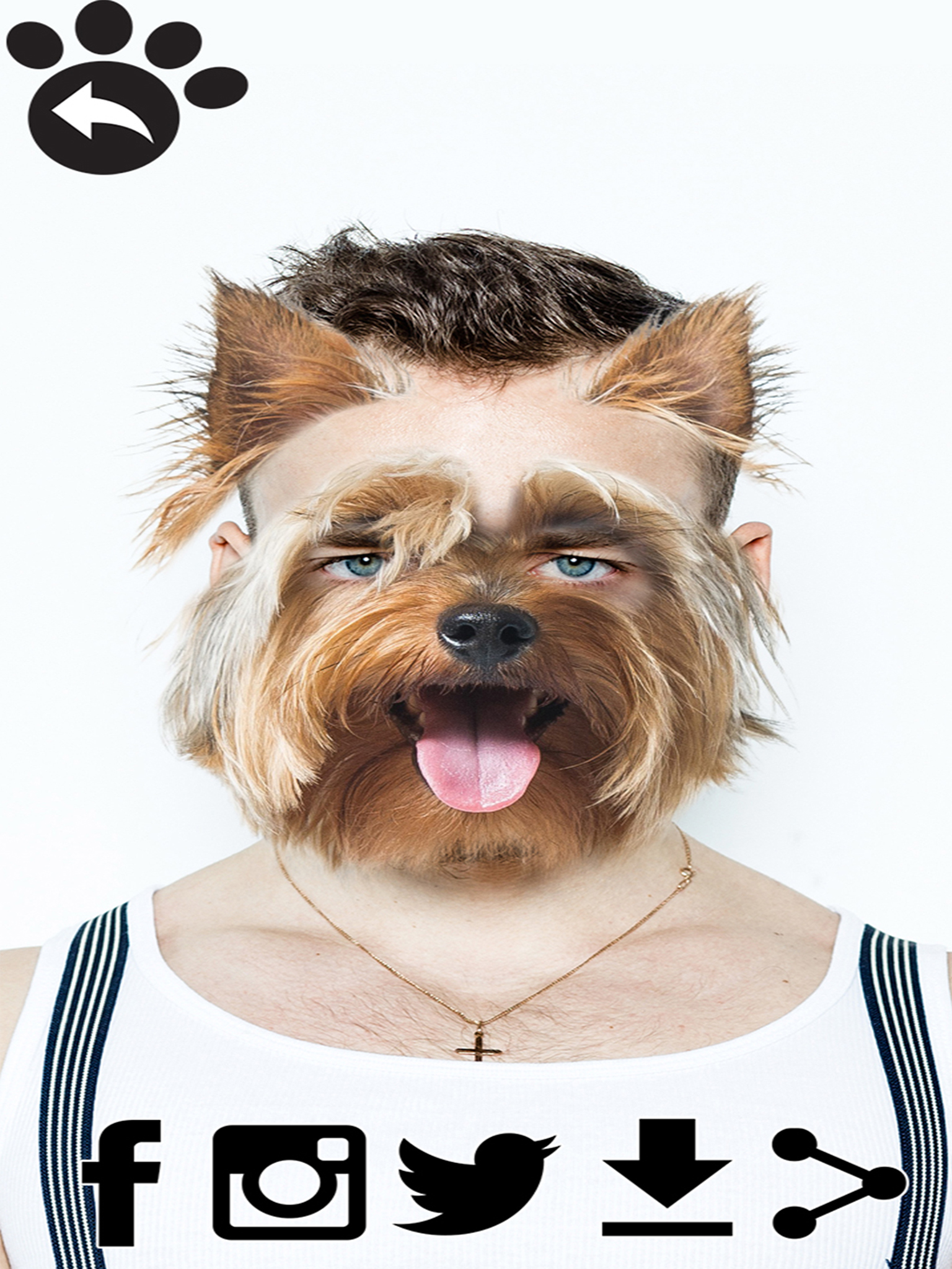Animal Head Photo Montage Maker – Best Funny Face Changer and Pic Editor with Cool Sticker.s screenshot 10