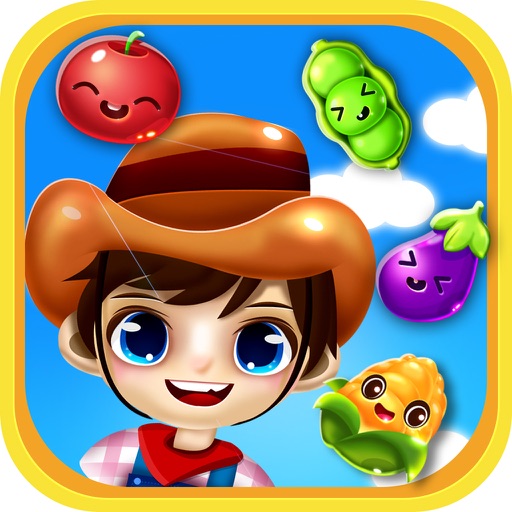 Garden Crush Pop Legend - Delicious Candy Match 3 Deluxe Games Free iOS App