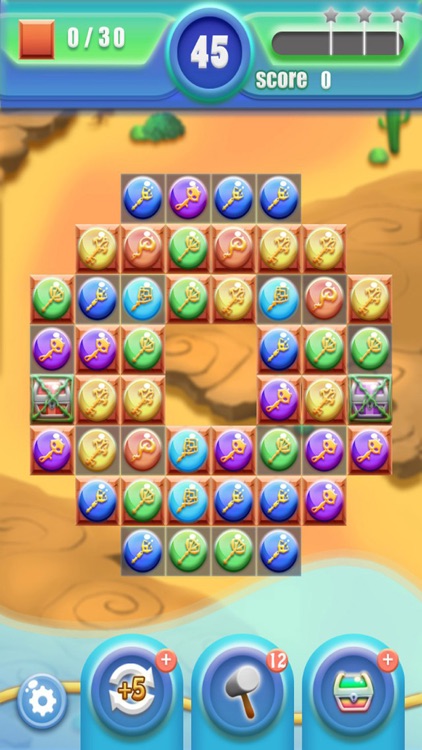 100 Hidden Treasures Match Three Puzzle screenshot-4