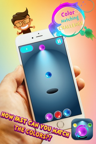 Color Matching Challenge - Addictive Game with Crazy Dropping Ball.s and Roll.ing Circles screenshot 2