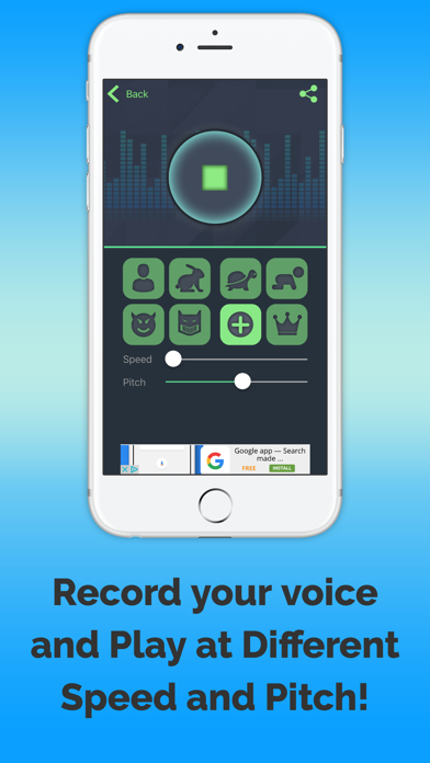 Screenshot #3 pour VoiceChange-melody