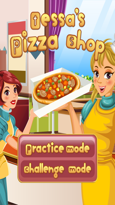 Screenshot #1 pour Tessa’s Pizza Shop – Dans ce jeu de magasin, tes clients viennent commander leurs pizzas au comptoir