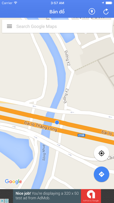 Bản đồ VN for Google Map - Bản đồ Việt Nam, Hồ Chí Minh, Hà Nội, chỉ dẫn đường & địa điểm như here Screenshot