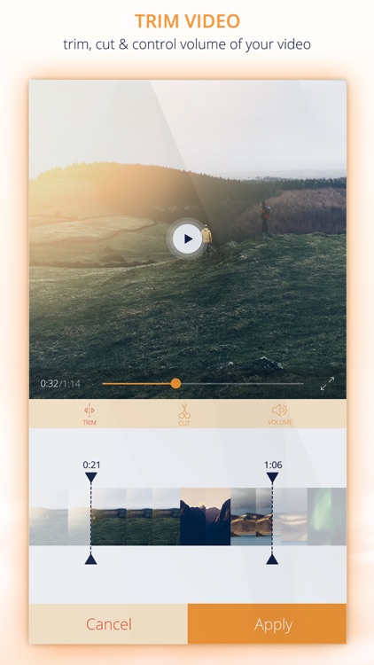 InstaVideo Editor - Trim & Add music to videos screenshot-3