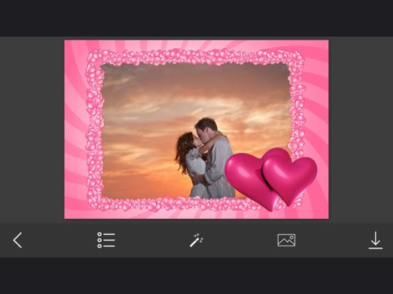 Screenshot #4 pour Pink Heart Photo Frame - Make Awesome Photo using beautiful Photo Frames