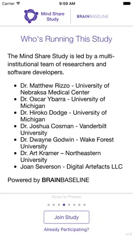 Game screenshot Mind Share: A Research Study Measuring the Relationship Between Lifestyle, Health, and Alzheimer’s Disease apk