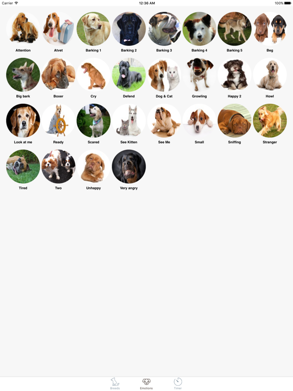 Screenshot #5 pour Dog Breeds: Dogs barking sounds, identification, whisperer, emotional free