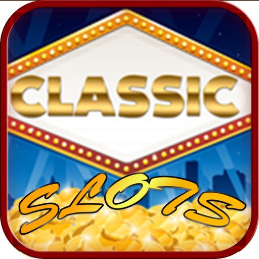 Classic Slots - Fun Las Vegas Slot Machines, Win Jackpots & Bonus Games Icon