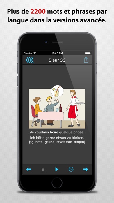 Livre d’expressions – plus de 30 langues Screenshot