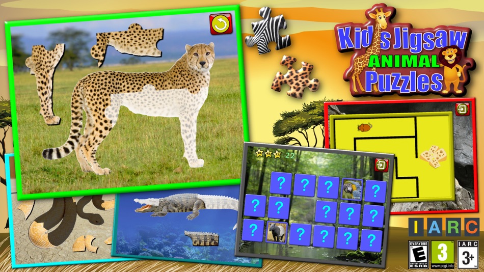 Children`s Animal Jigsaw Puzzles - 1.8.2 - (iOS)