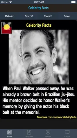 Game screenshot Random Celebrity Facts - Cool Trivia, News and Gossip apk