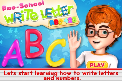 Preschool Write Letterのおすすめ画像1