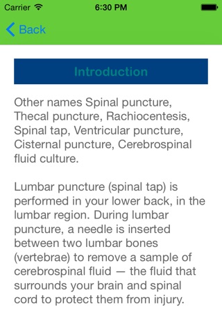 Medical and Surgical Procedures Free screenshot 3