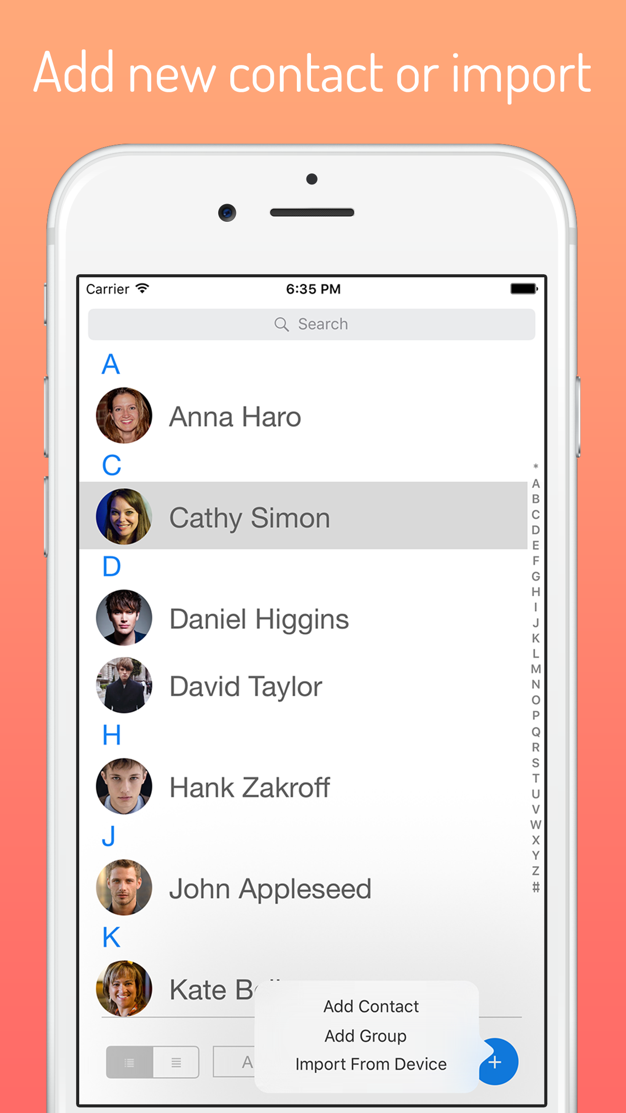 Contact Book Pro screenshot 3