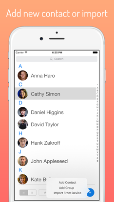 Contact Book Pro screenshot 3