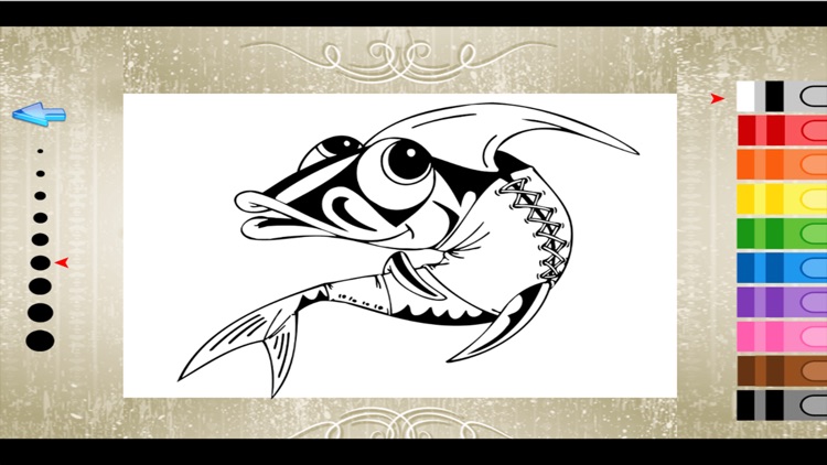 little and monster fish