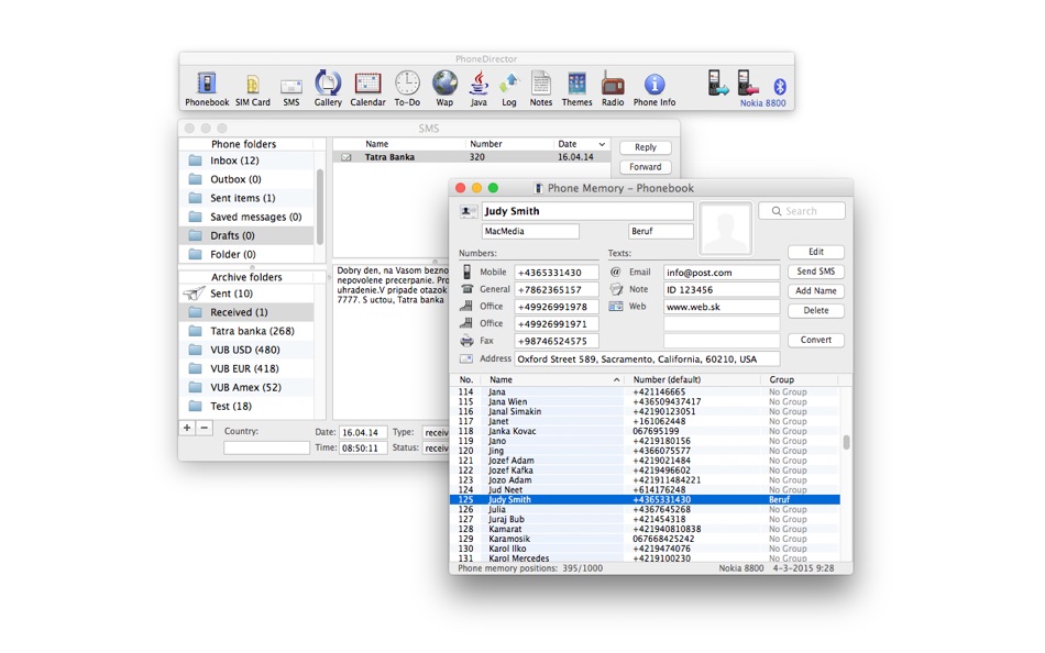 PhoneDirector for Nokia - 1.9.3 - (macOS)