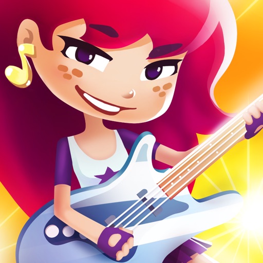 Run and Rock-it Kristie - fast-paced platforming gameplay and cool guitar solos in one game