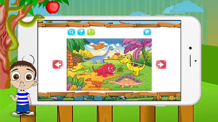 Dinosaur Puzzles For Kids