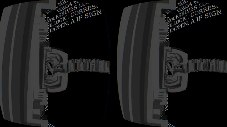 Captura de pantalla de Tractatus Infinitus VR en iPhone 5