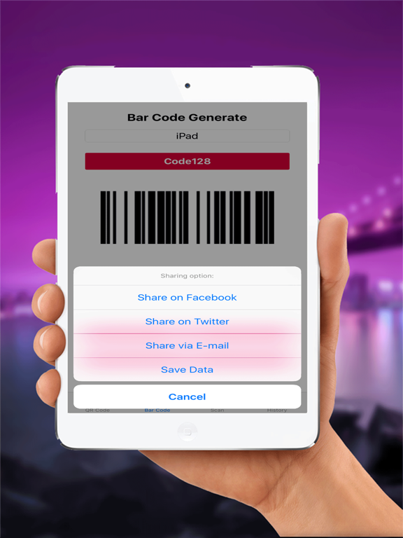 Screenshot #4 pour Barcode Toolbox-Scan,Create All QR & Data Matrix