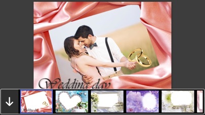 Screenshot #1 pour Wedding Photo Frames - Instant Frame Maker & Photo Editor