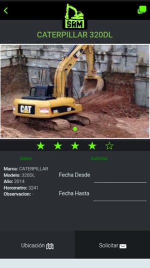 SAM (Sistema de Alquiler de Máquinas)(圖3)-速報App