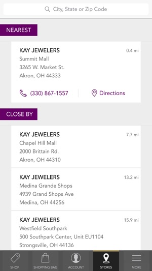 kay jewelers on the