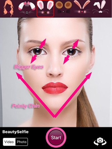 Screenshot #4 pour SelfieV Beauty Face Video Camera