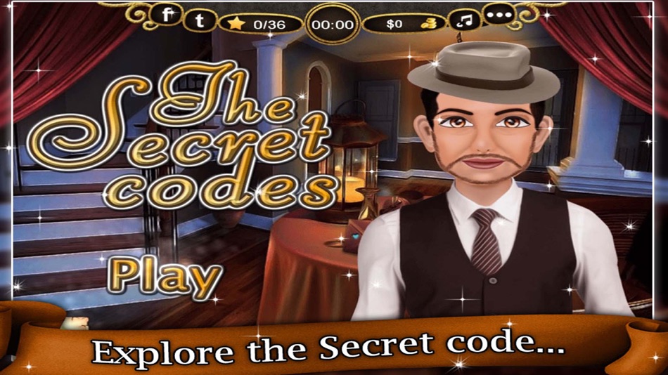 The Secret Codes - Hidden Objects game for kids and adults - 1.0 - (iOS)