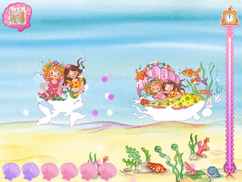 Screenshot #6 pour Prinzessin Lillifee und die Seejungfrau – Bildergeschichte, Malspaß, Stickerzauber