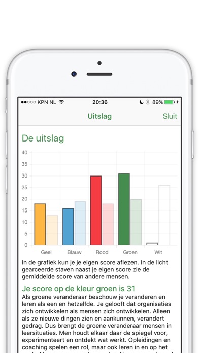Screenshot #3 pour Kleurentest
