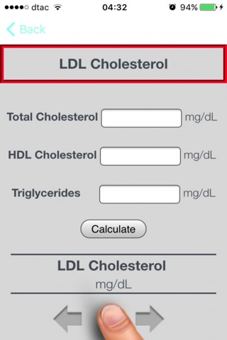 LDL-C - LDL cholesterol mg/dL screenshot 3