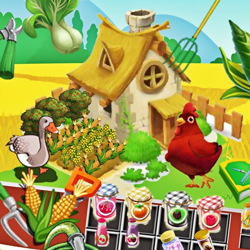 The Day Farm Shop For Kids Free Farming Simulator Game icon