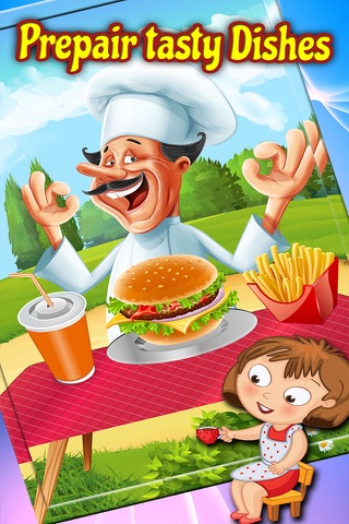 Kitchen Cooking Story – Food maker & chef mania game for little kids screenshot 3